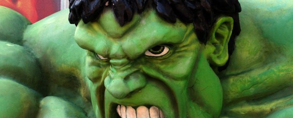 Hulk smash eye strain and tension headaches!